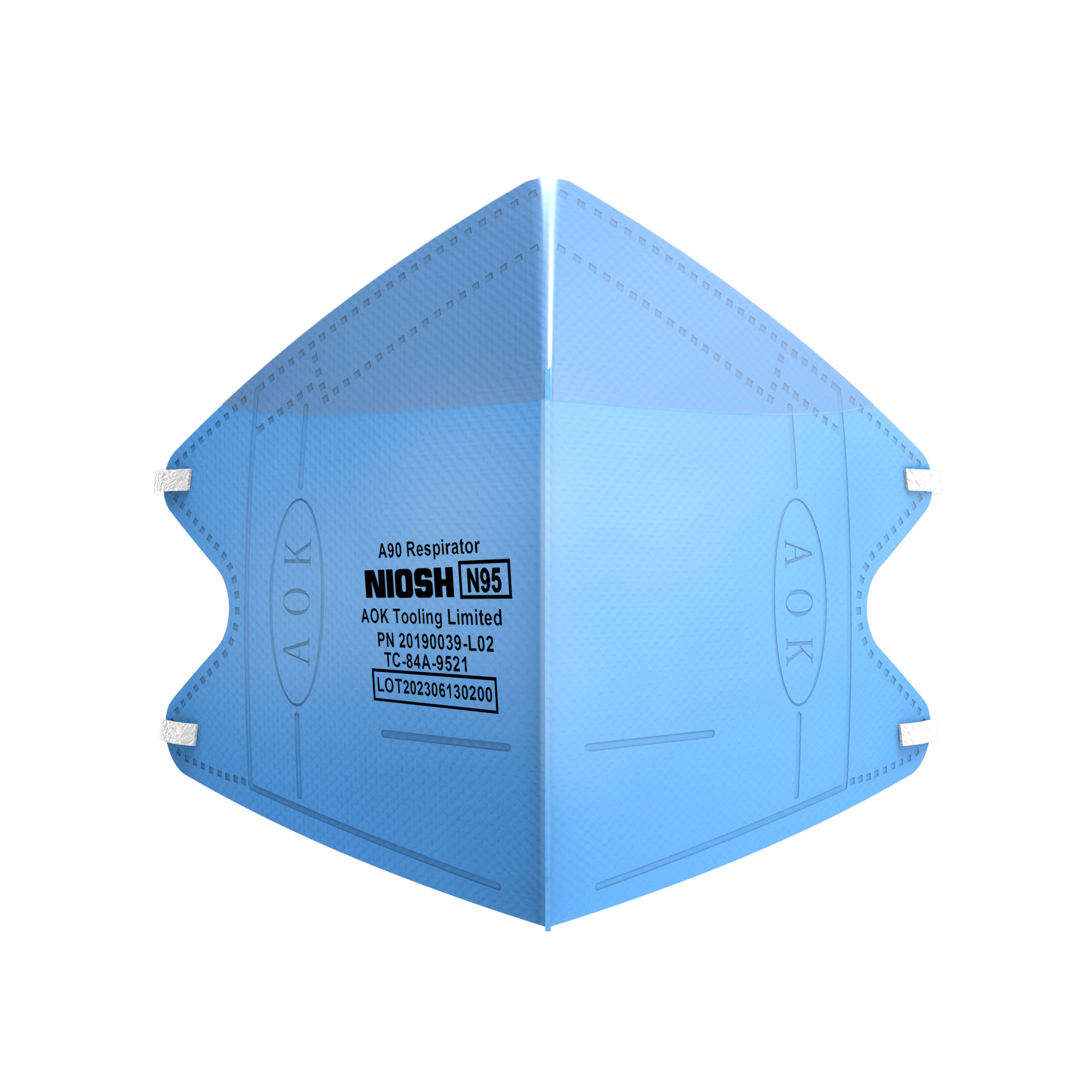 ピコ AOK N95マスク PN 2018001-1 40個 N95 Folding Mask - FDA